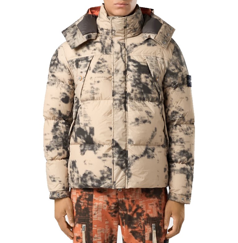 Пуховик Stone Island Ice Jacket Camouflage