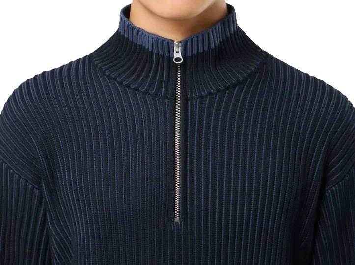 Свитер с молнией Stone Island Vanise Full Rib Wool