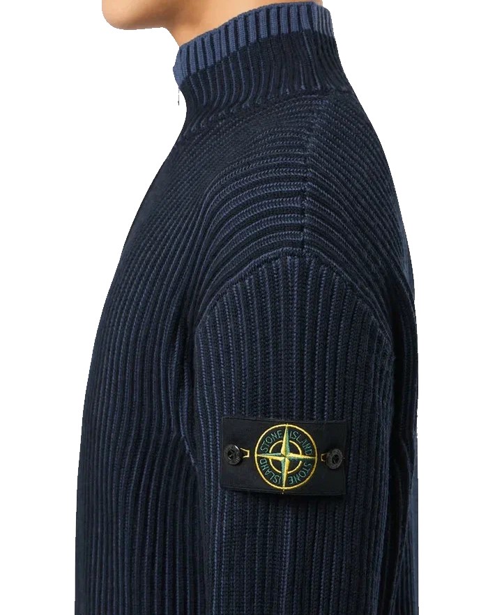Свитер с молнией Stone Island Vanise Full Rib Wool