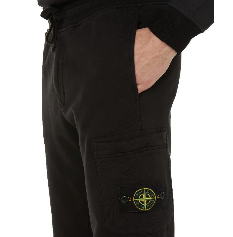 Штаны Stone Island Garment-Dyed Cotton Fleece