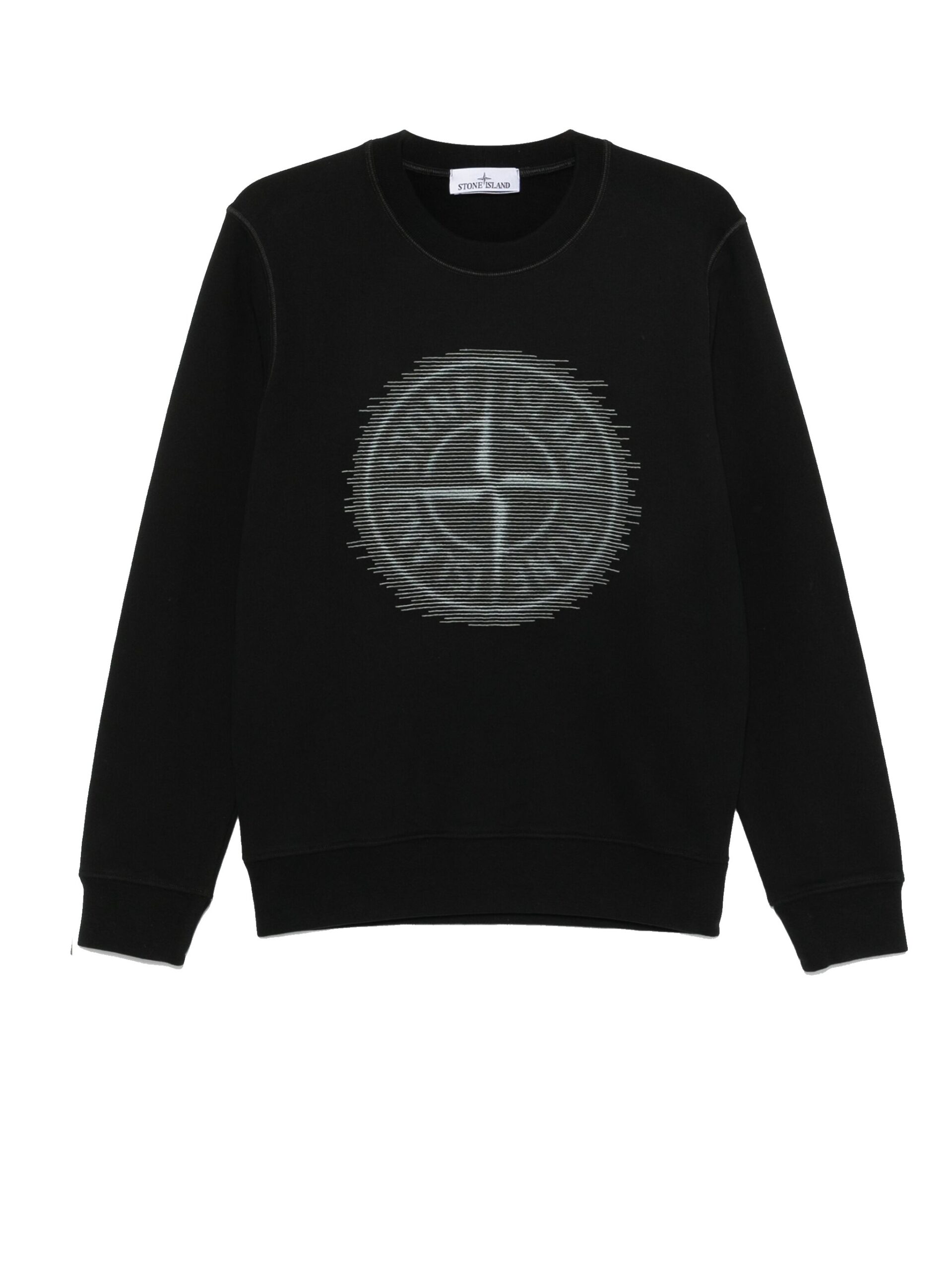 Свитшот Stone Island Logo Printed Drawstring